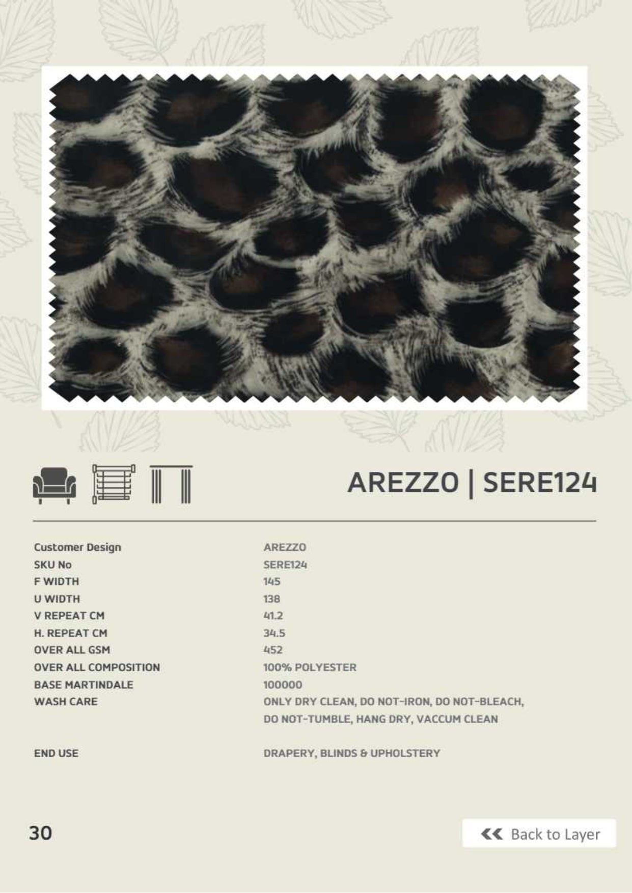 Upholstery fabrics-Animal prints