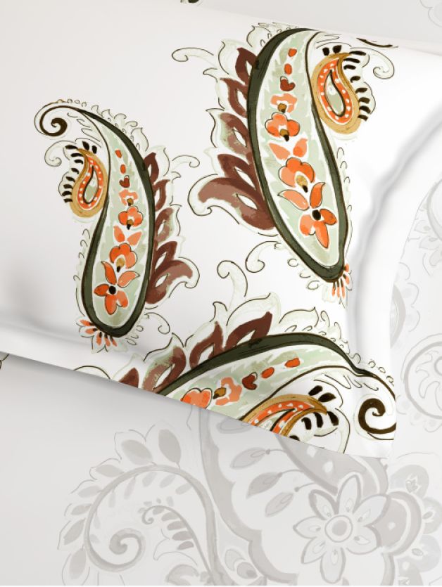 Bedsheets - King premium soft cotton bedsheet Digital print DD(Radi)