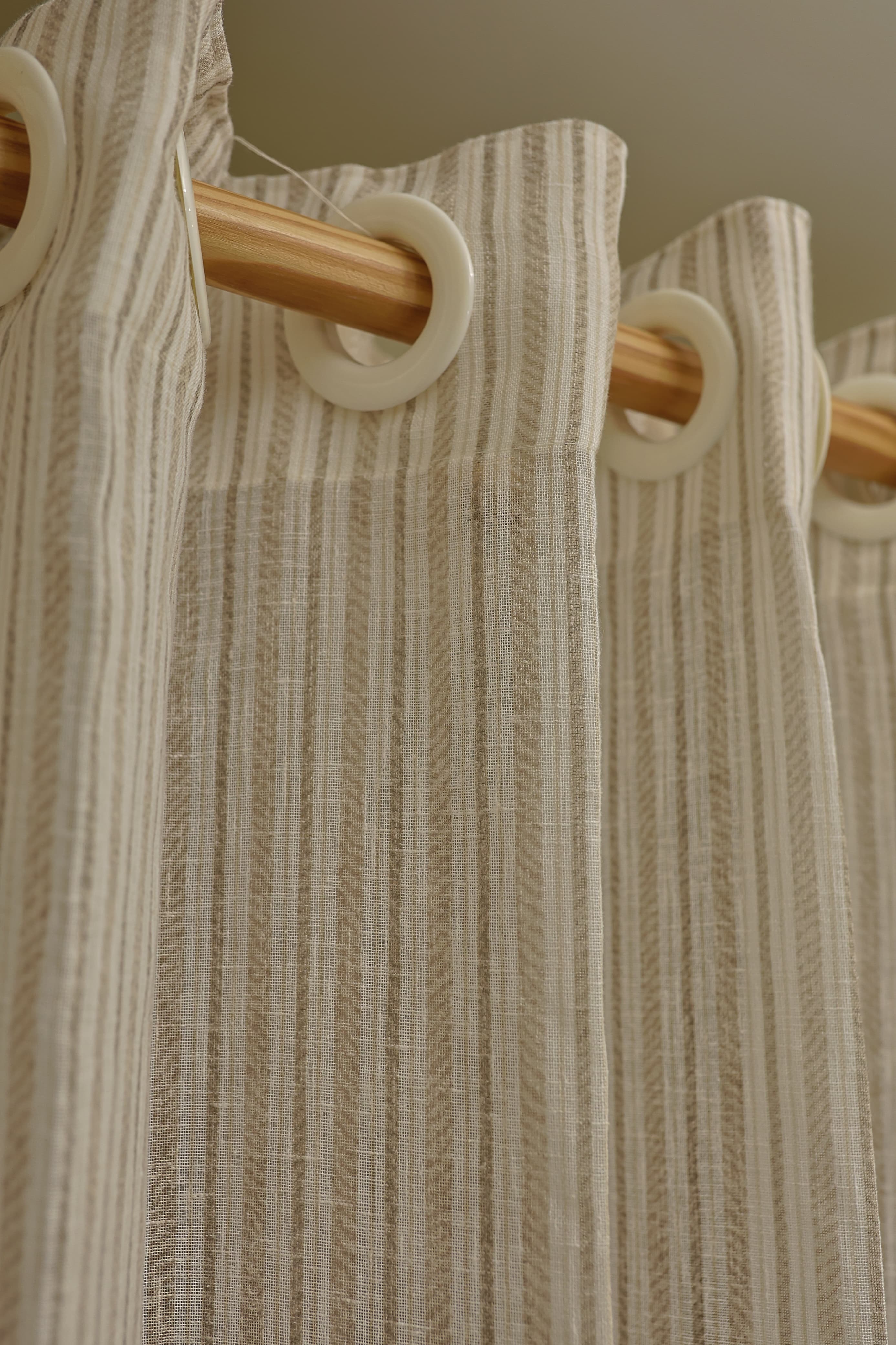 Curtains - Self printed semi transparent / Semi sheer curtains