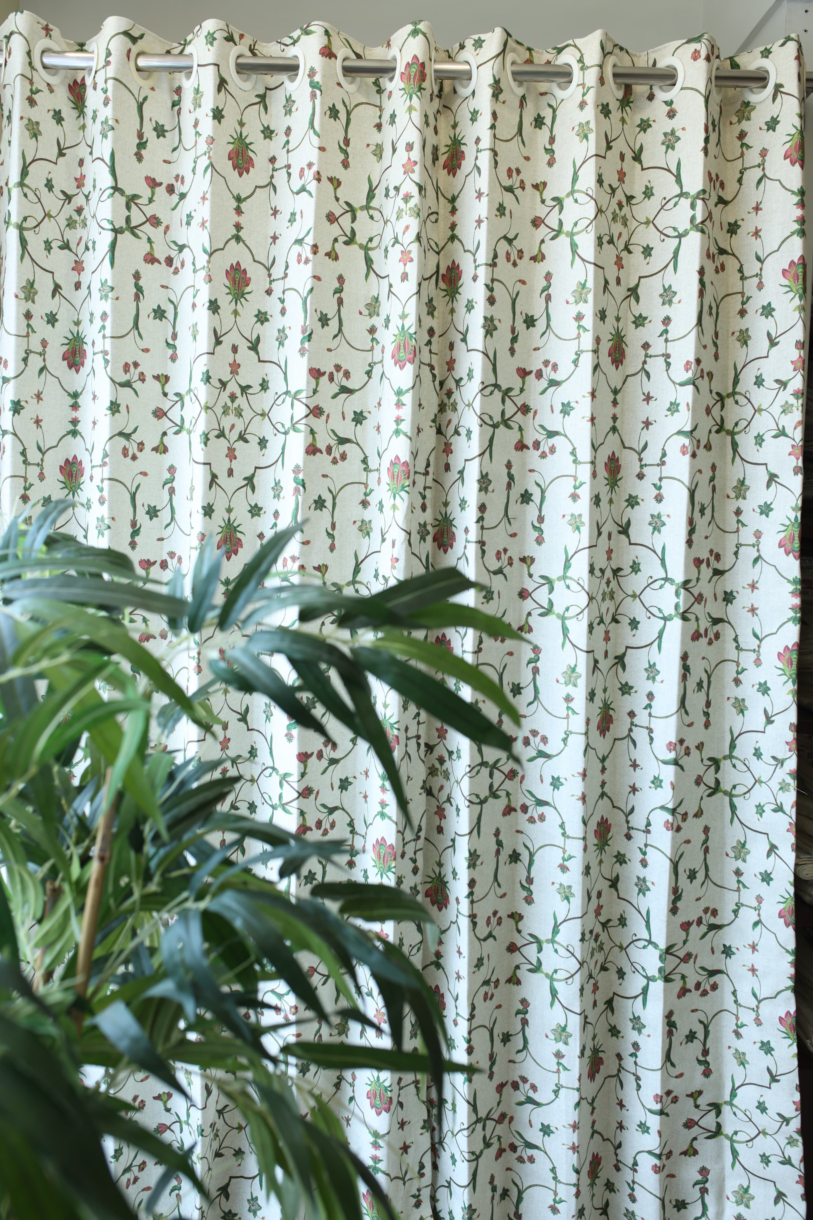 Curtains - Premium Tajmahal floral Opaque curtains