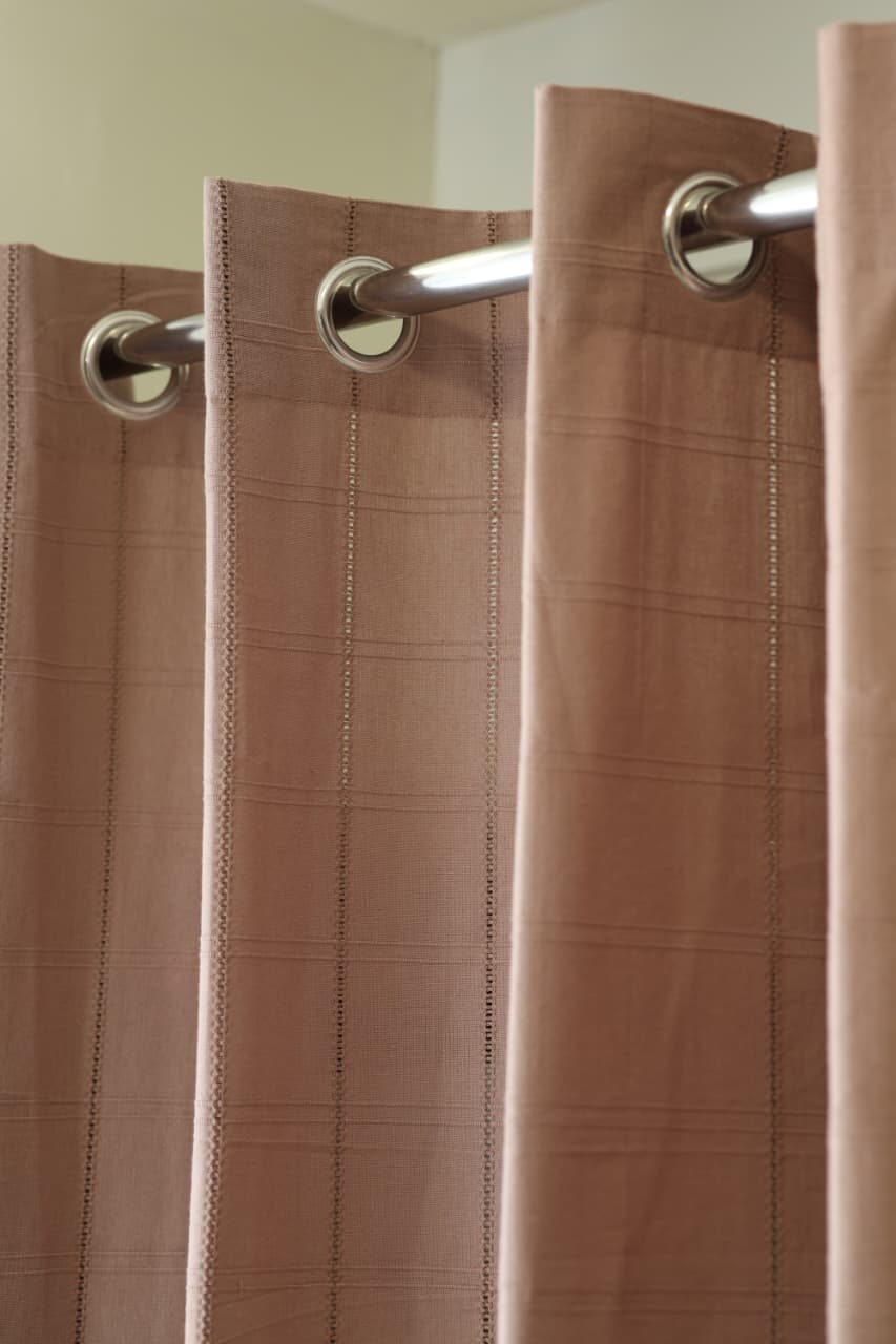 Curtain Solid- Opaque solid curtains shade