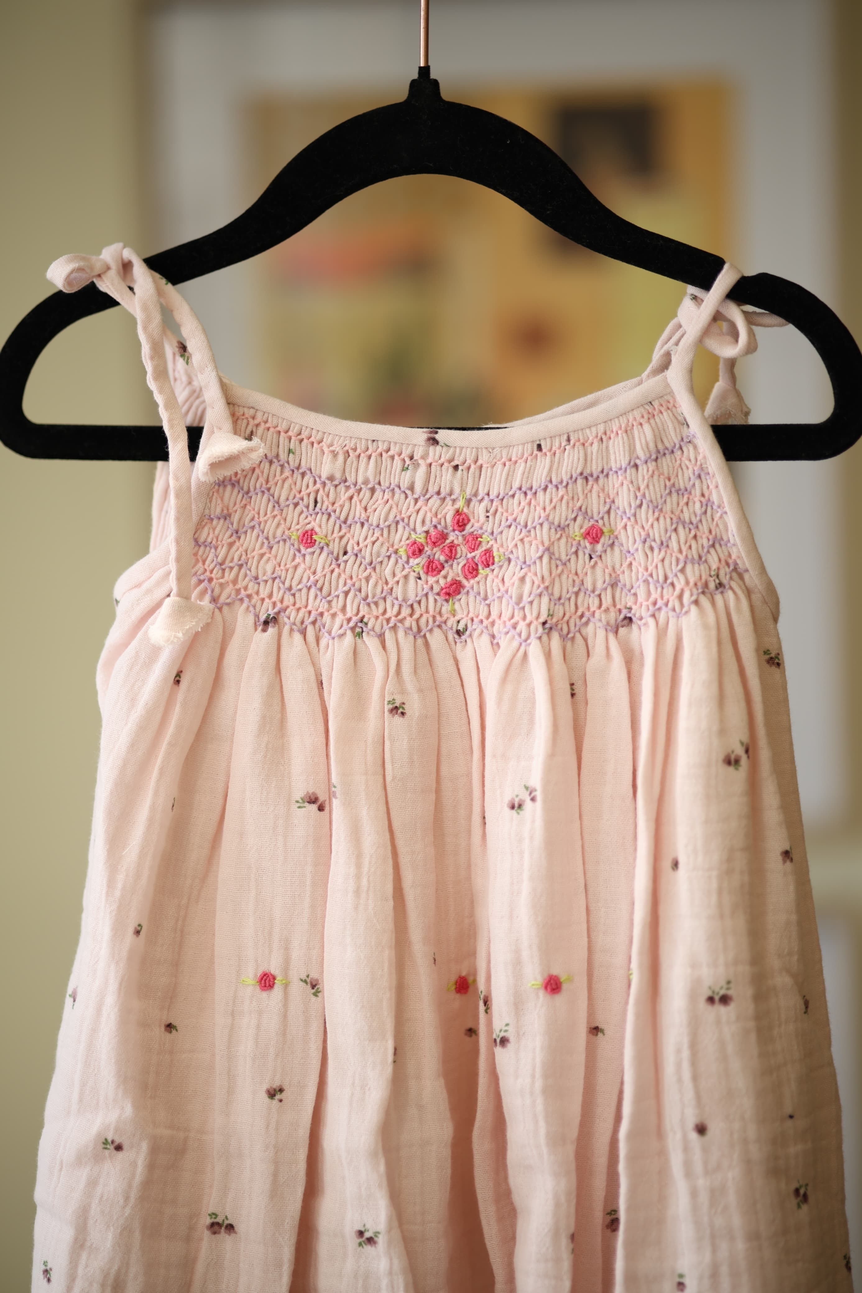 Kids smocked dress 18-24month