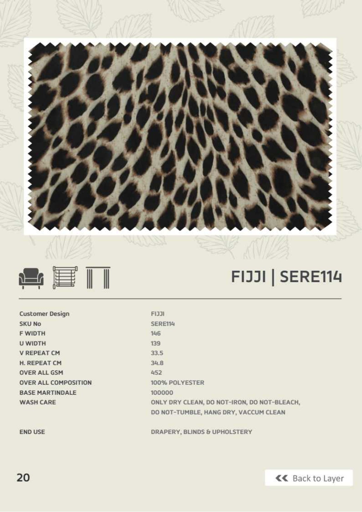 Upholstery fabrics-Animal prints