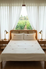 BedCover/Bedspread - Queen embroidery Sheet
