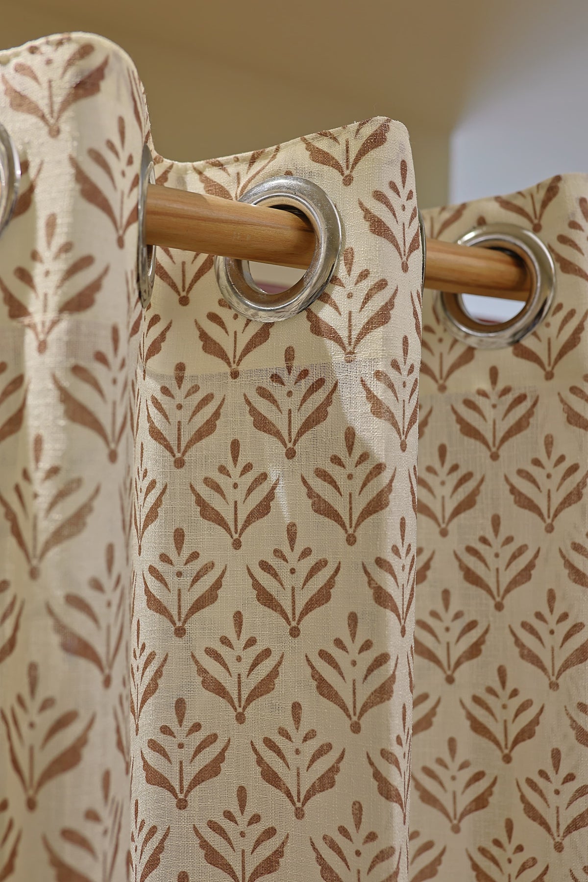Curtains - Premium printed sheer curtains prebooking (description )