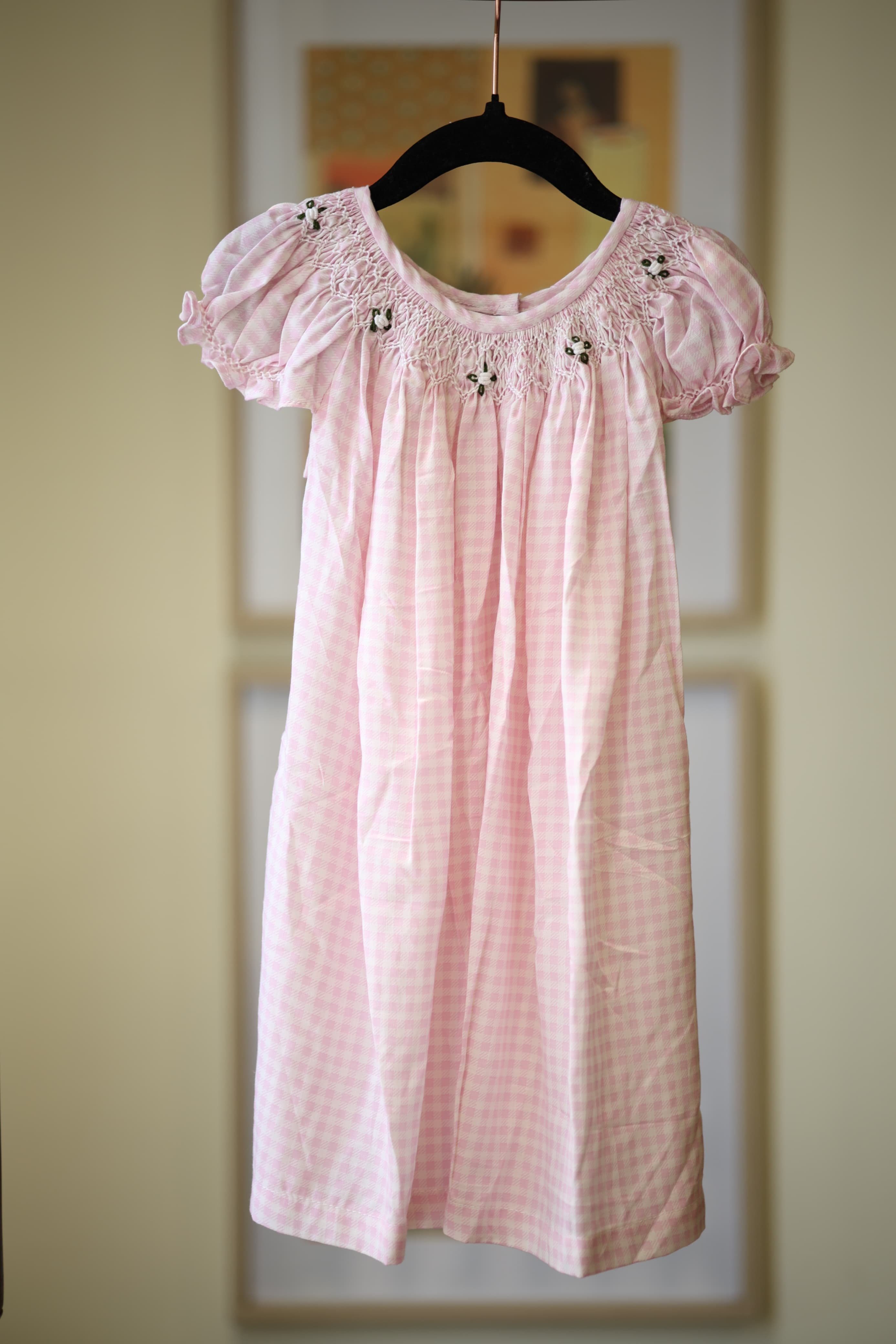 Kids smocked dress 18-24 month
