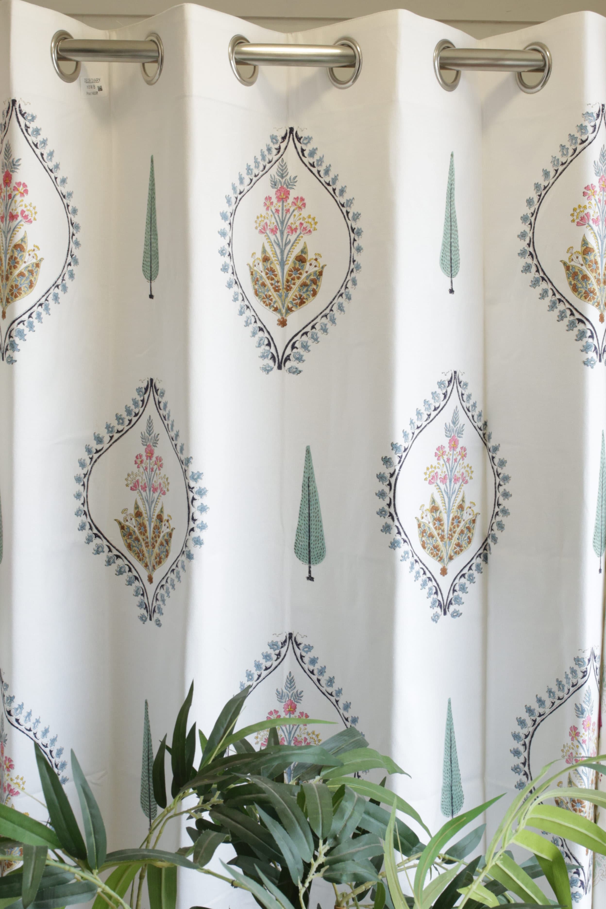 curtains - Handblock printed curtains