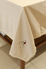 Table cloth - 4 seater hand embroidery hand embroidery