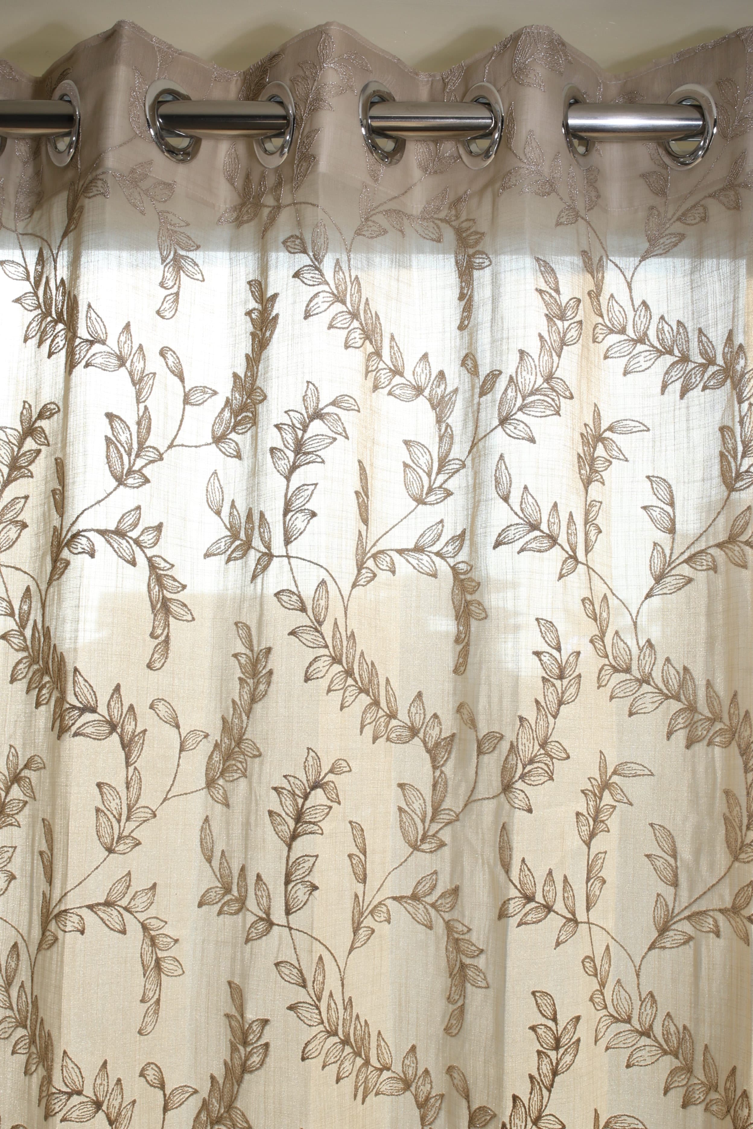Curtains - Premium Embroidery sheer curtains verbena zinnia prebooking