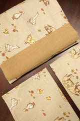 Bedsheets - King Daily use border bedsheets