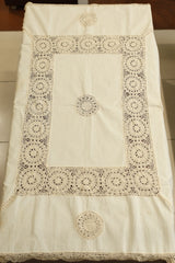Table cloth crochet - 4 seater