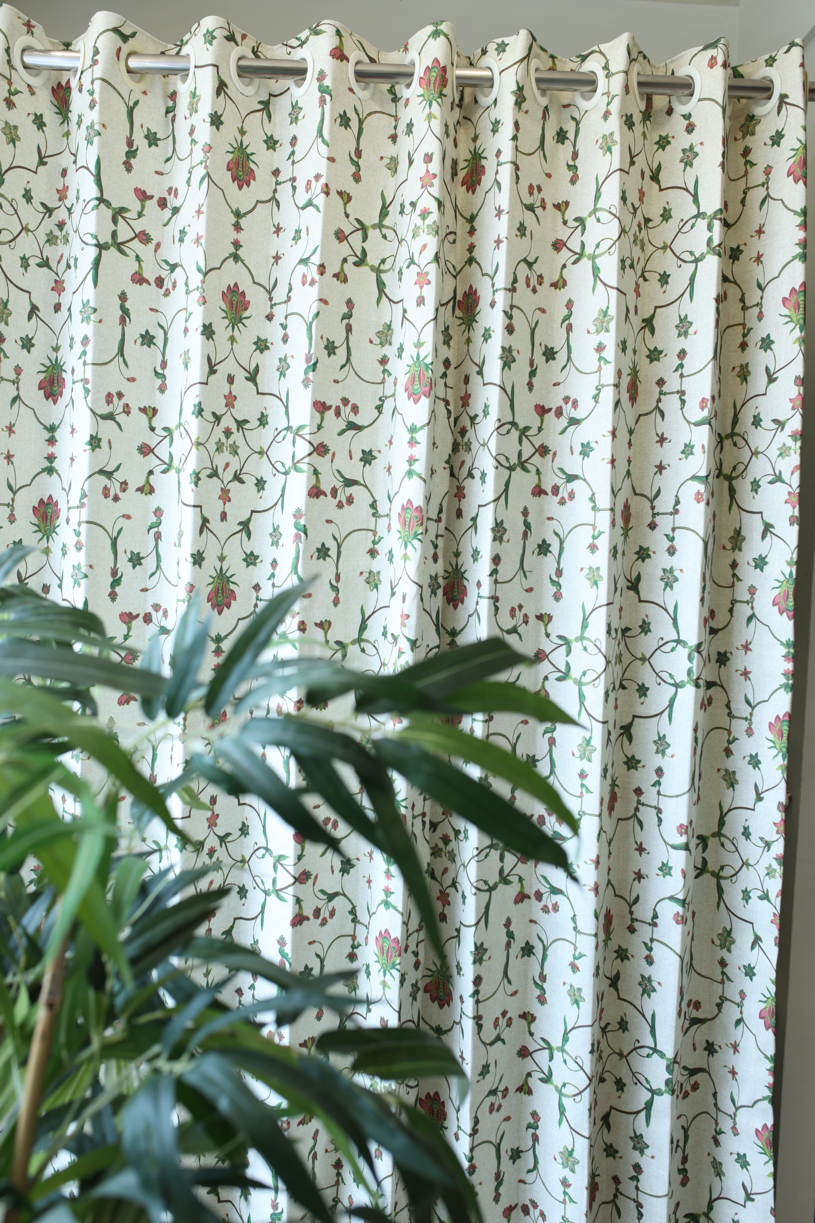 Curtains - Premium Tajmahal floral Opaque curtains