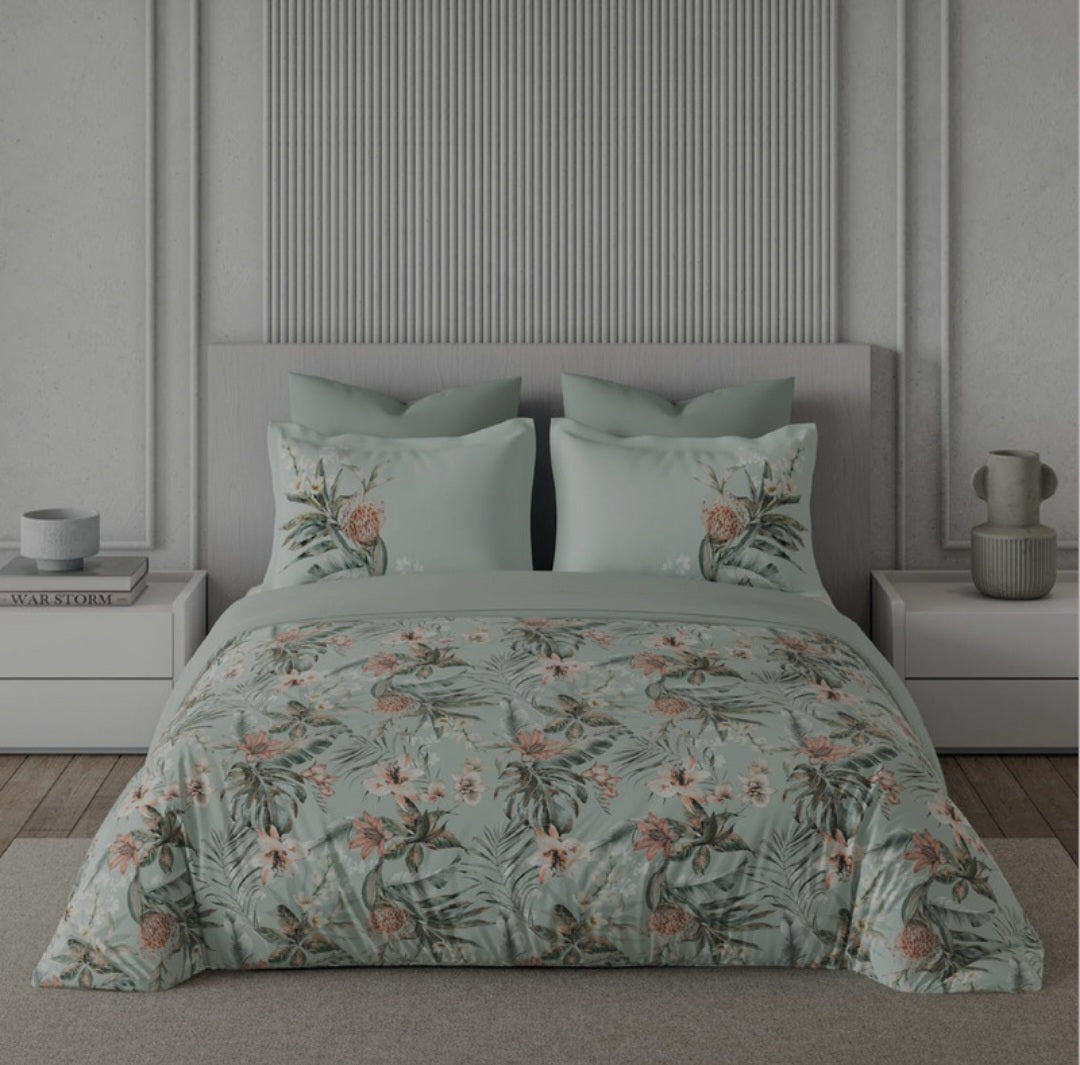 Bedsheets - Premium digital print floral king size soft cotton bedsheets