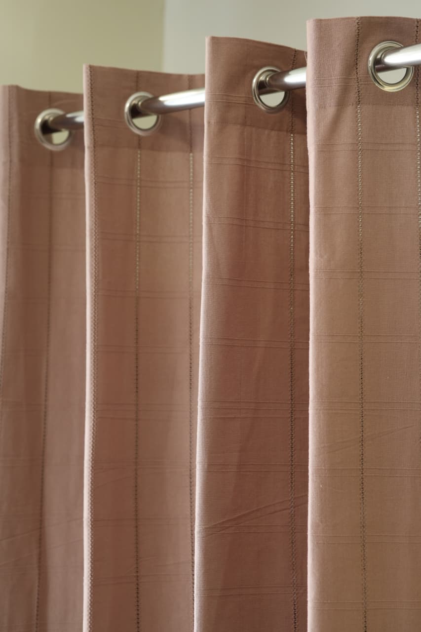 Curtain Solid- Opaque solid curtains shade