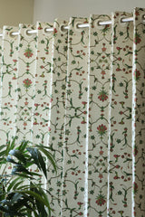 Curtains - Premium Tajmahal floral Opaque curtains