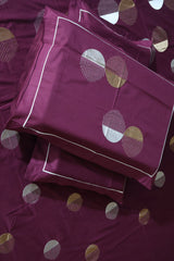 Bedsheets - King premium Machine Embroidery Bedsheet