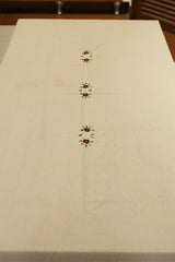 Table cloth - 4 seater hand embroidery hand embroidery