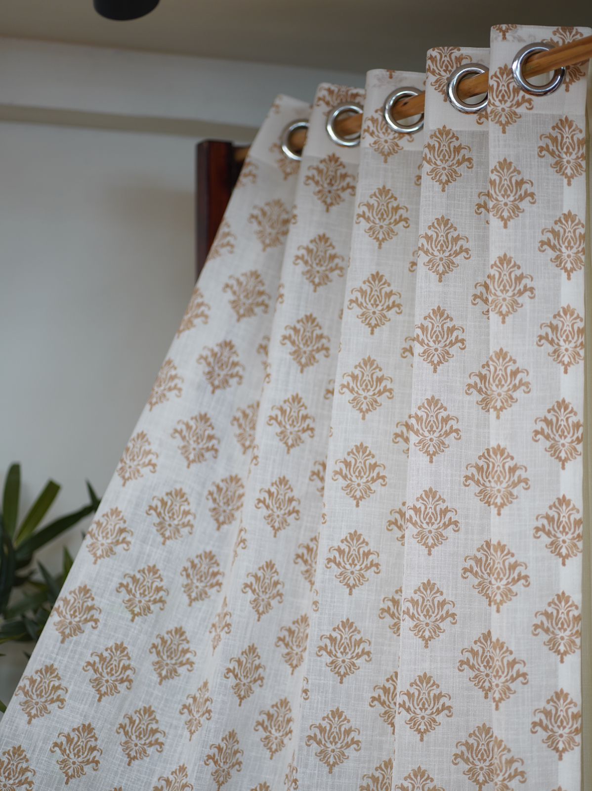 Curtains - Premium printed sheer curtains prebooking (description )