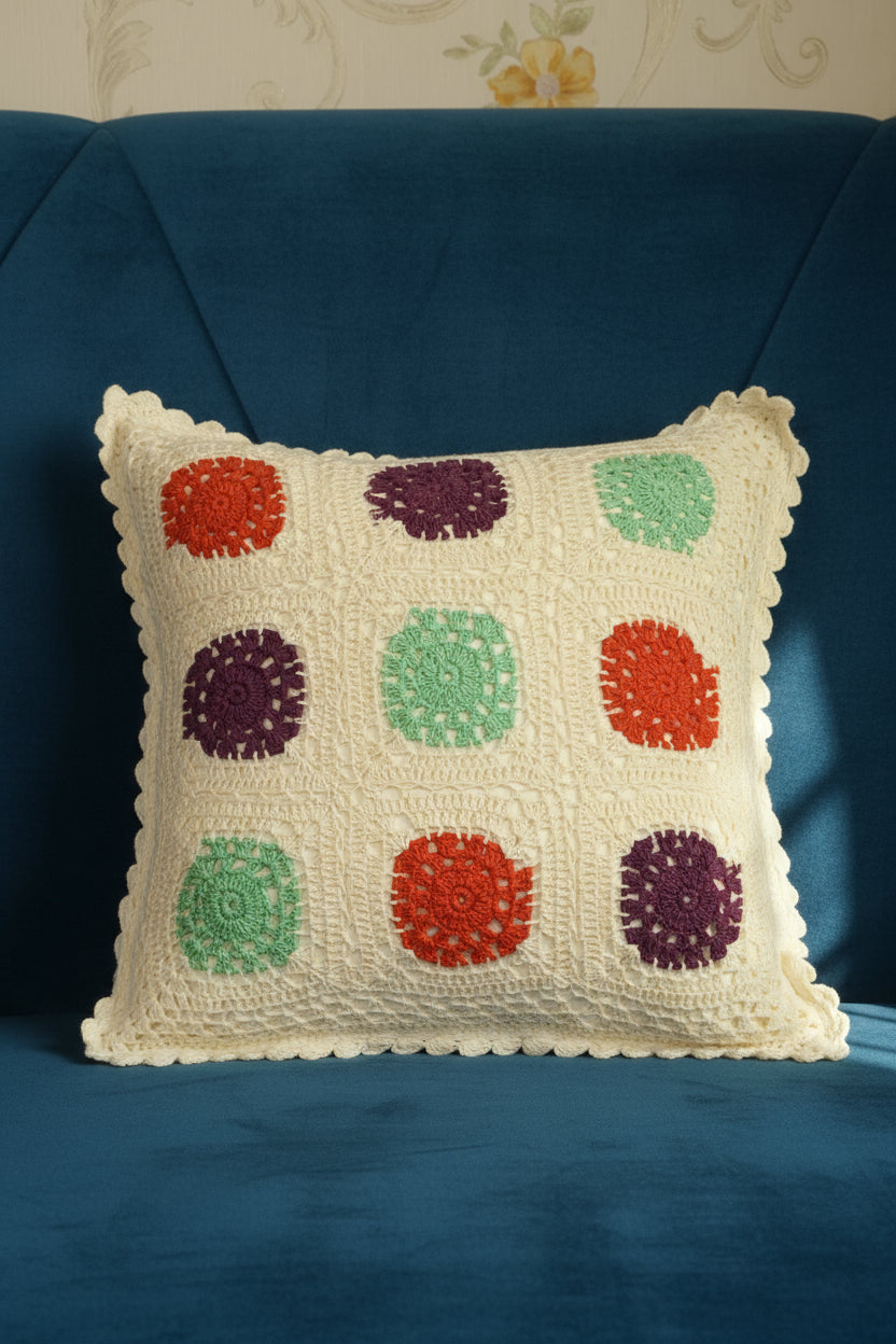 Cushion Covers | Crochet Cushion Covers 16*16 inches