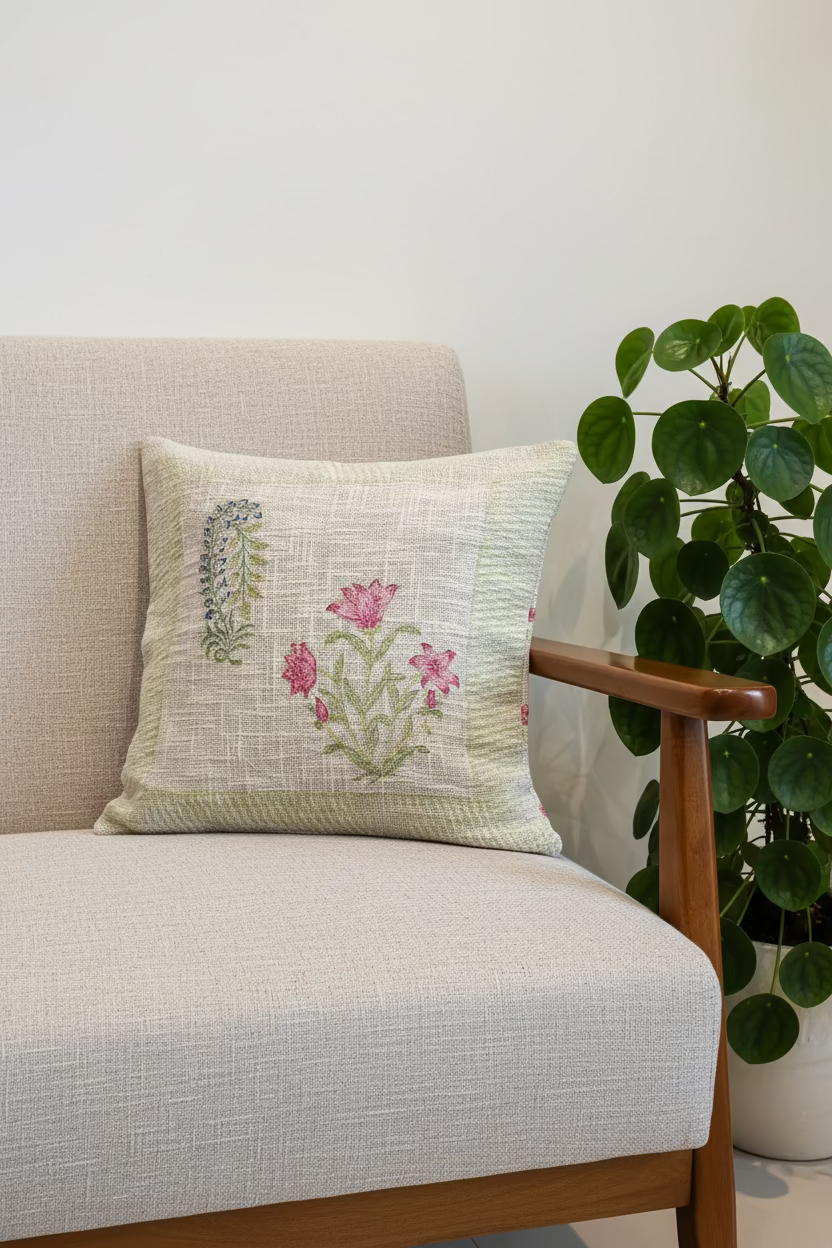 Cushion covers-jute cushion covers Size:16*16 Inches
