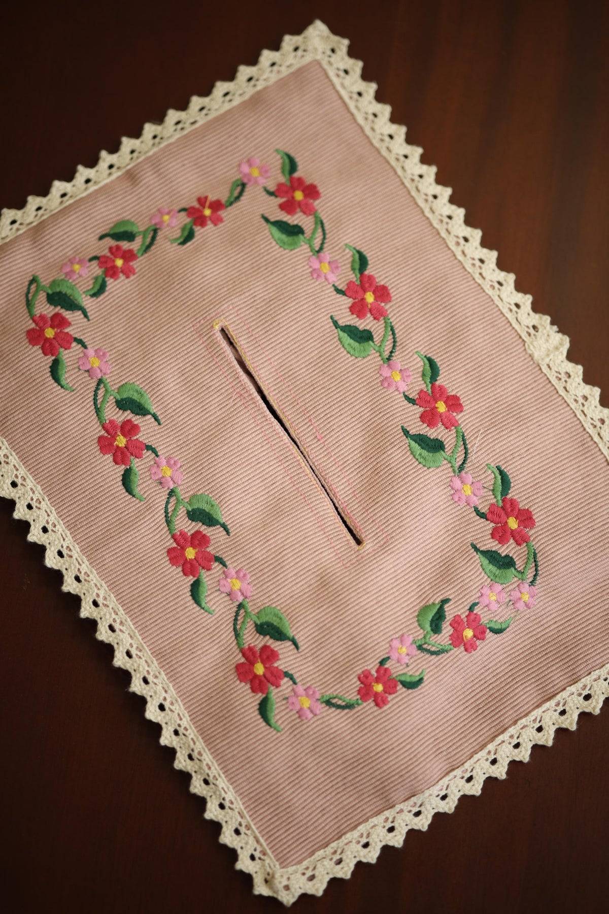 Tissue box covers - Dd embroidery