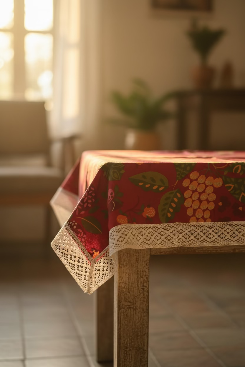 Teapoy Table Cloth