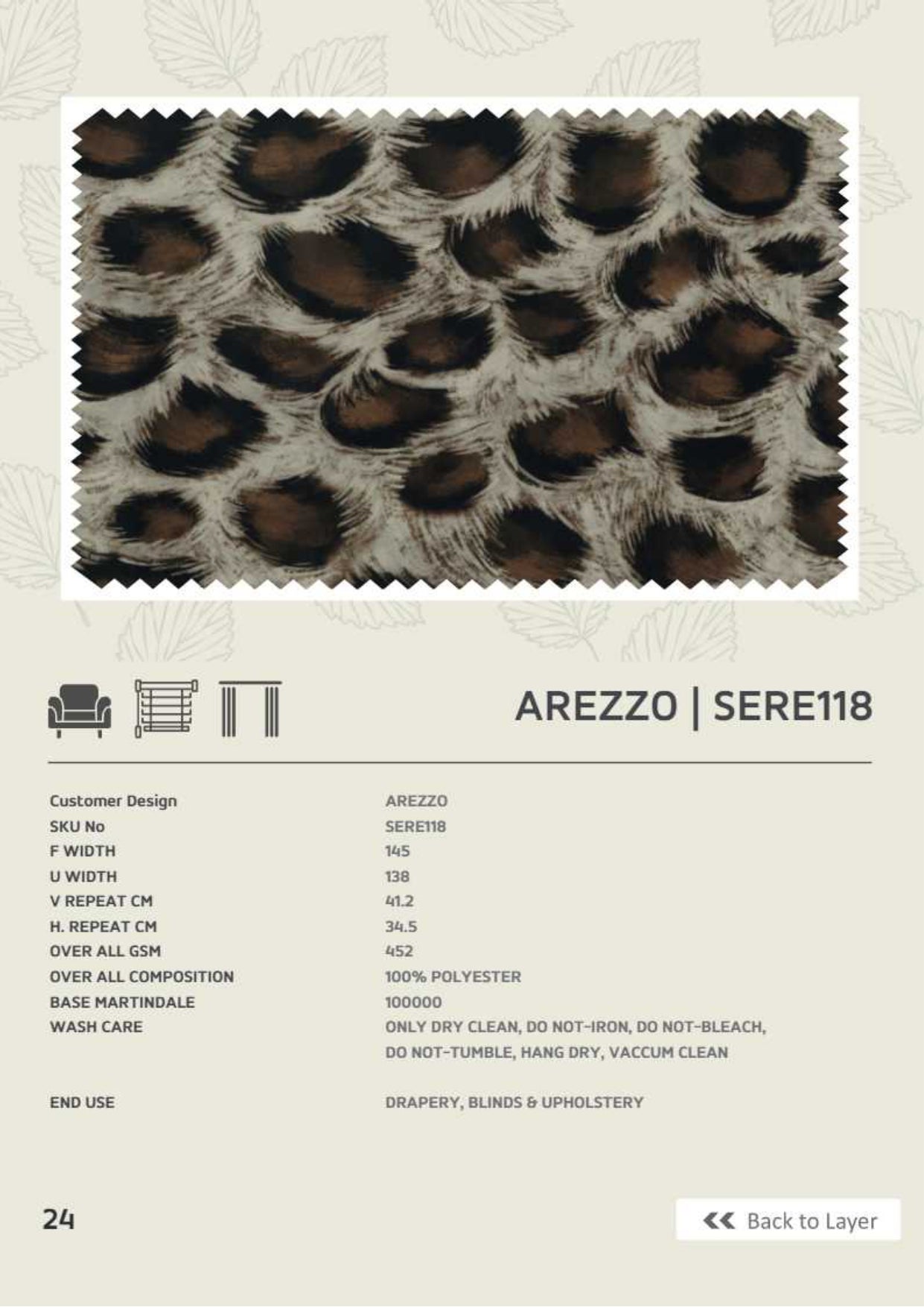Upholstery fabrics-Animal prints