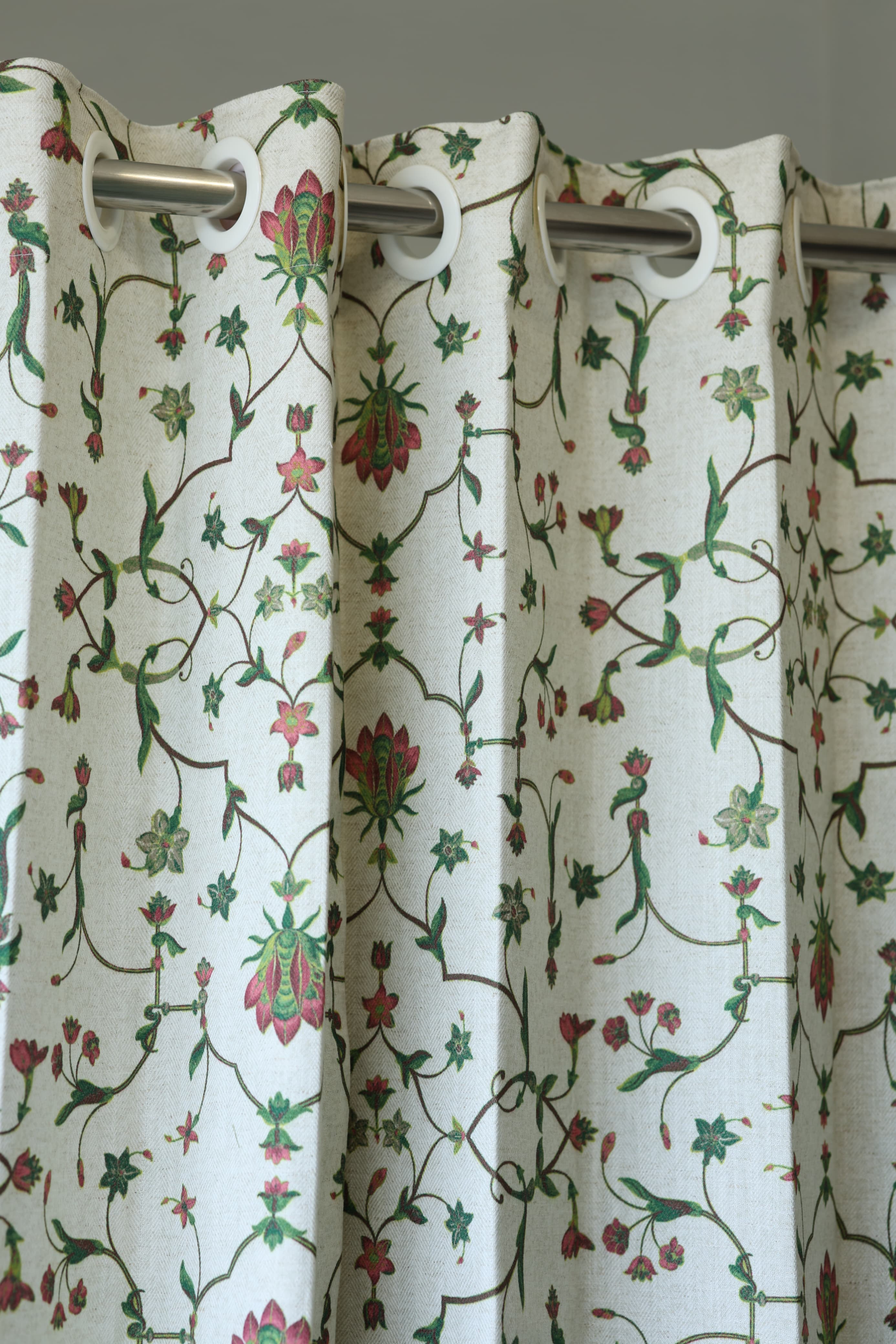 Curtains - Premium Tajmahal floral Opaque curtains