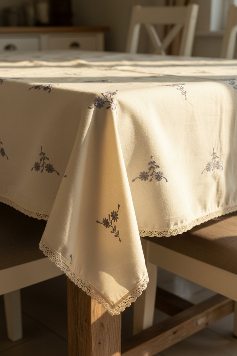 Table cloths-4 seater Embroidery