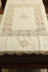 Table cloth crochet - 4 seater