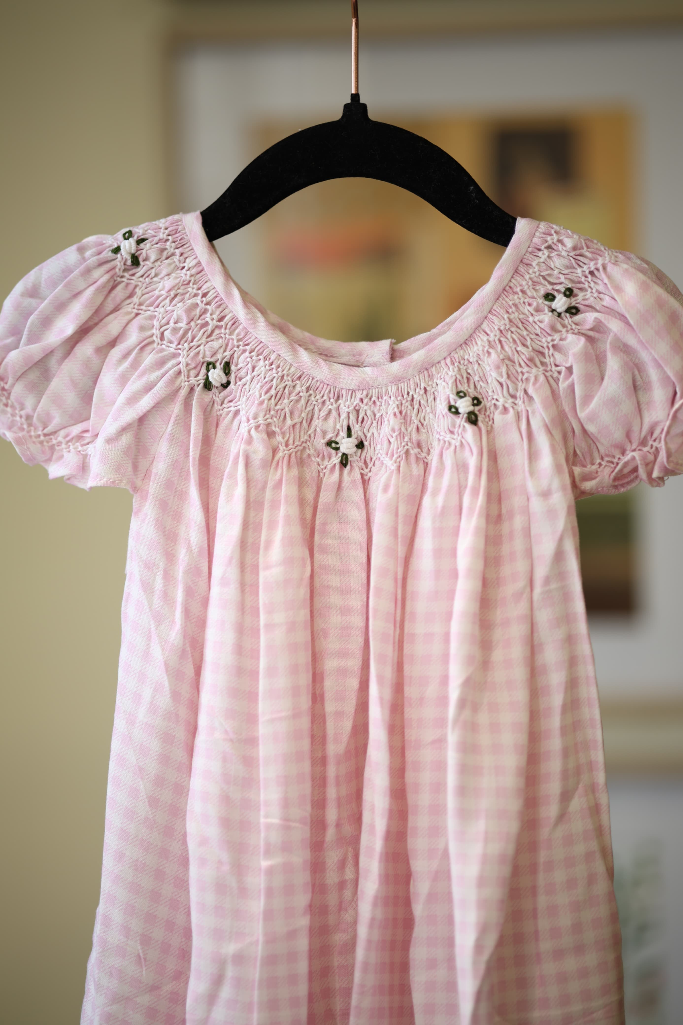 Kids smocked dress 18-24 month
