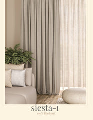 Fully black out ( 100%) Drapery opaque curtains Prebooking