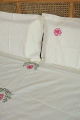 BedCover/Bedspread - Queen embroidery Sheet