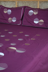Bedsheets - King premium Machine Embroidery Bedsheet