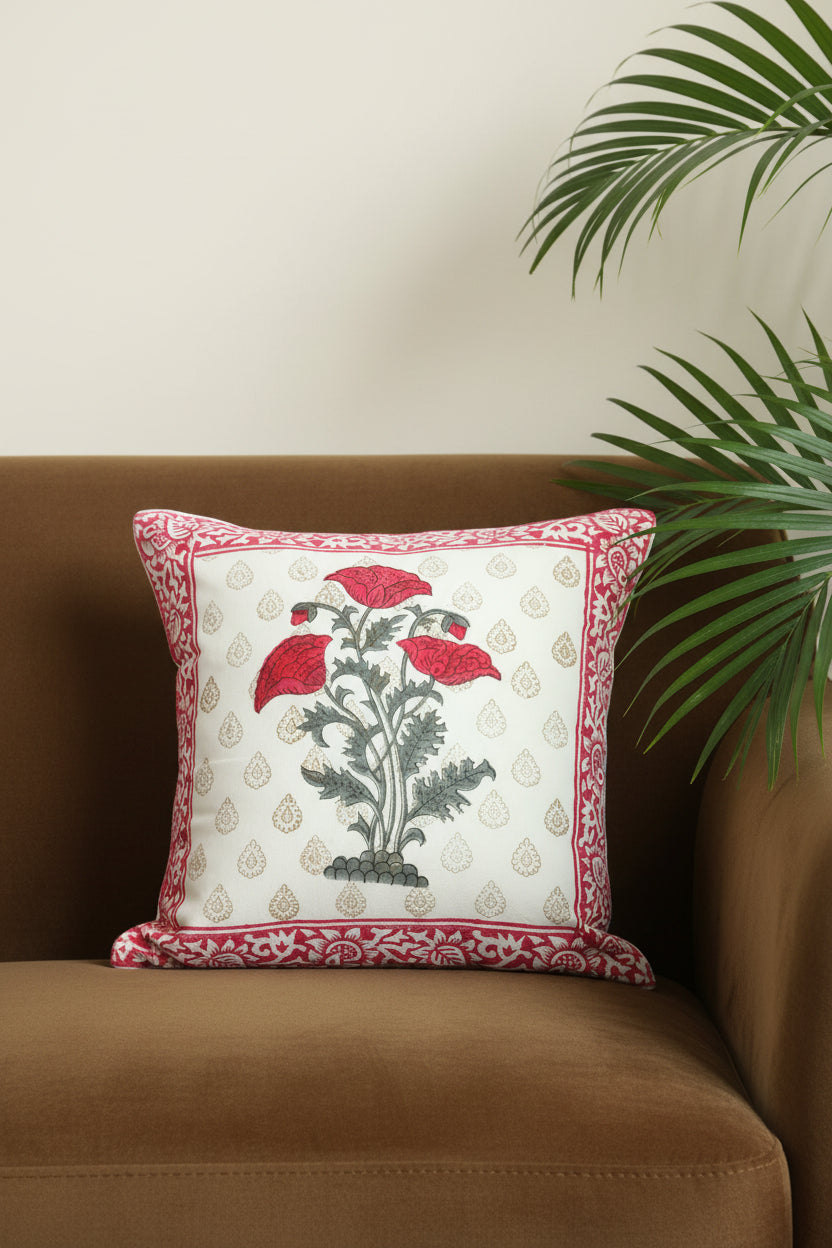Cushion covers |Handblock 16*16 inches