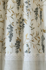 Curtains -Premium embroidery sheer curtain