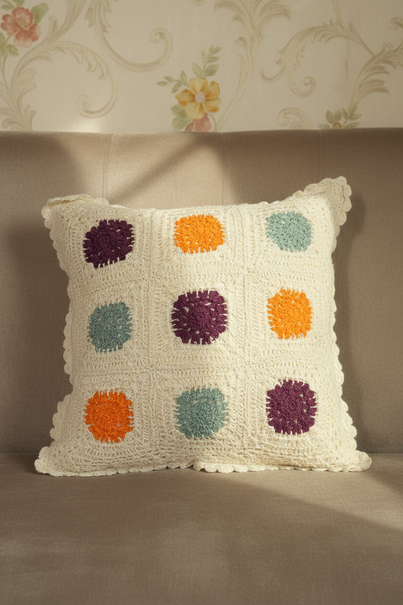 Cushion Covers | Crochet Cushion Covers 16*16 inches