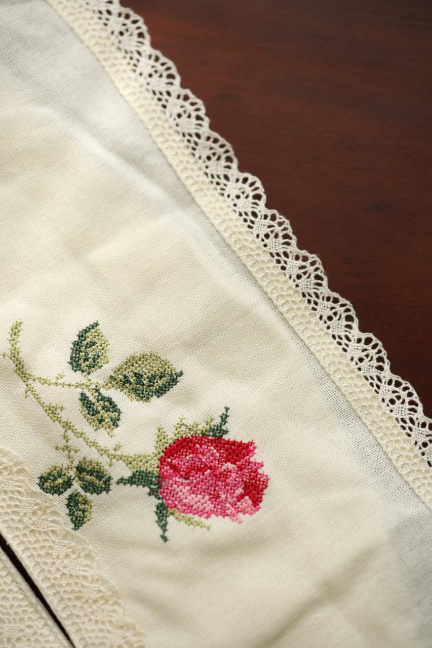 Tissue box covers - Dd cross stitch embroidery