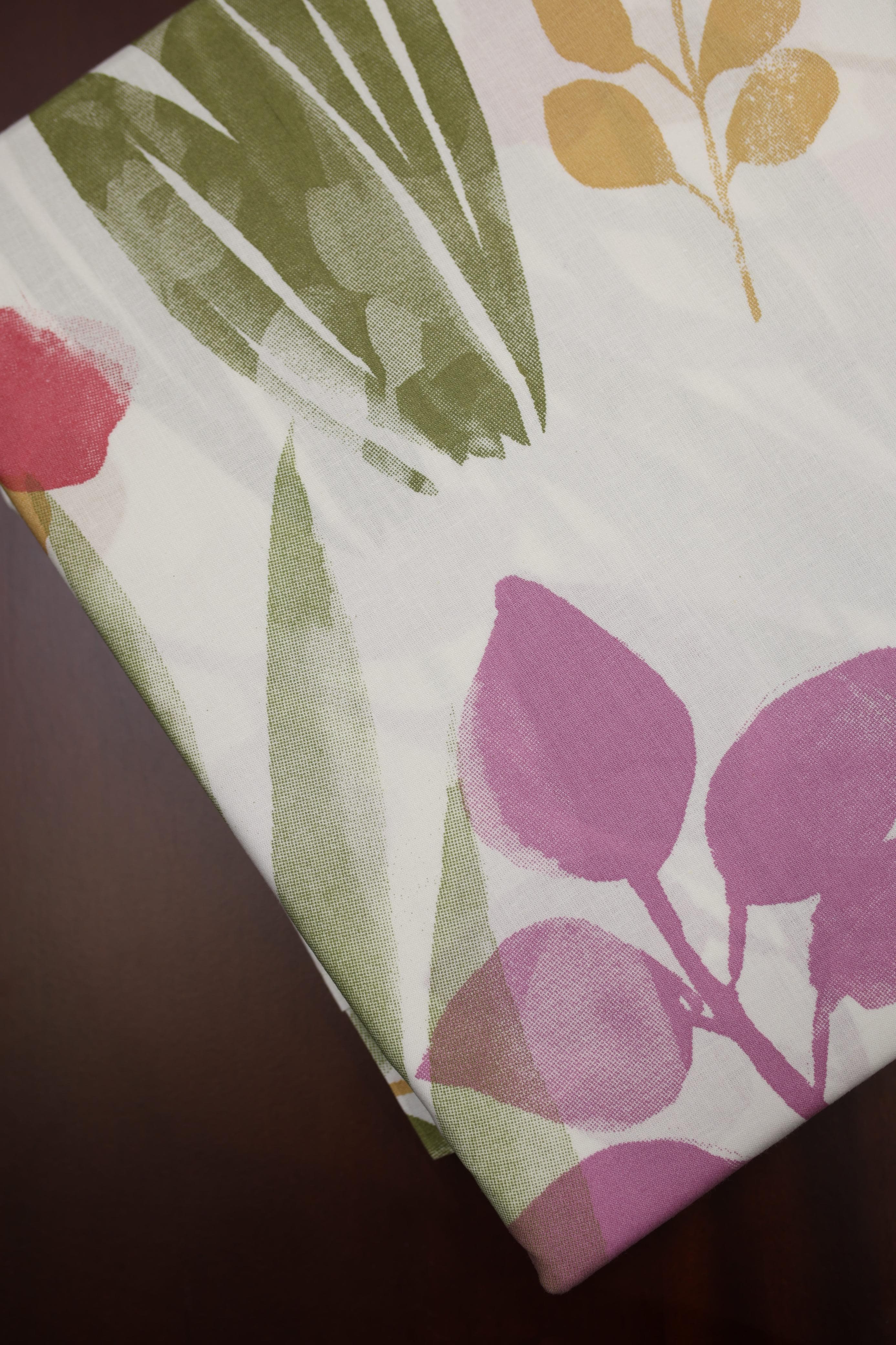 Bedsheets - Queen premium soft cotton bedsheet Digital print DD (cres) 2.24*2.54 mtr