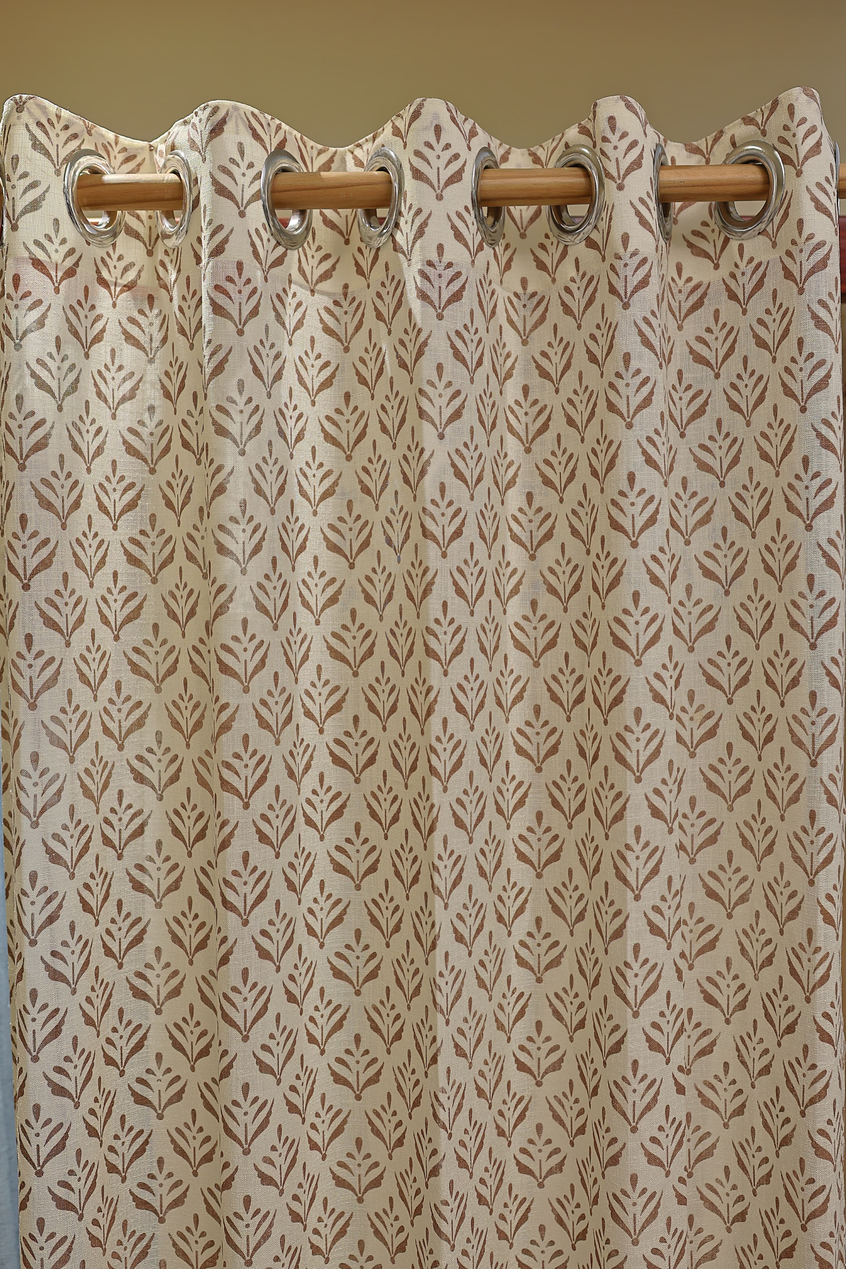 Curtains - Premium printed sheer curtains prebooking (description )