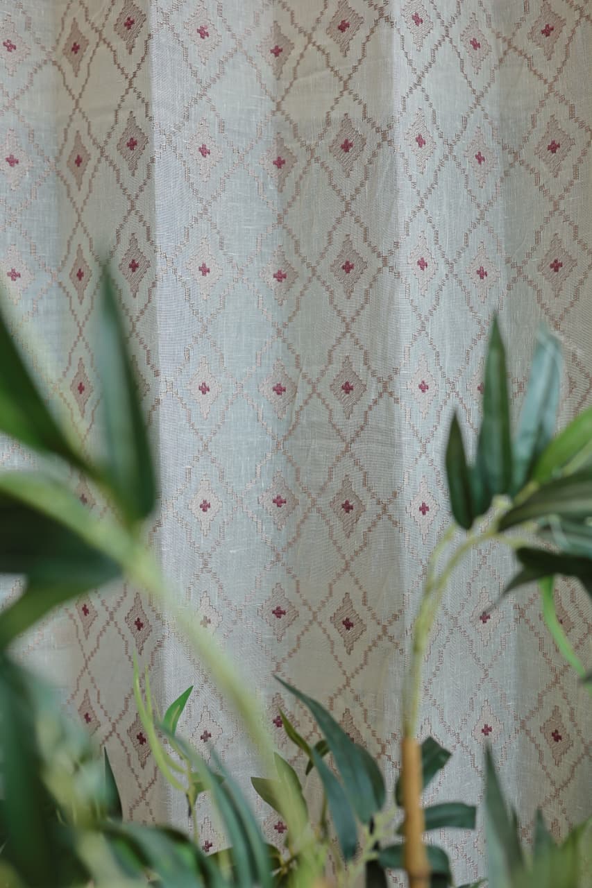 Curtains -Premium embroidery sheer curtain