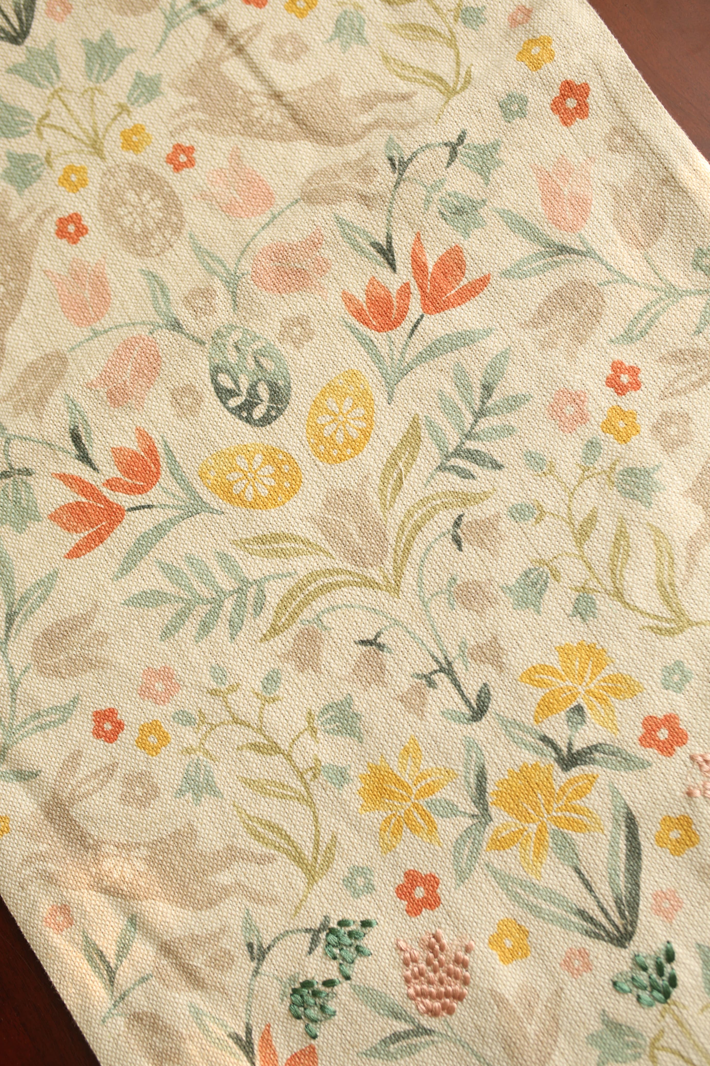 Table runners - Canvas runner 90*16 inches easter